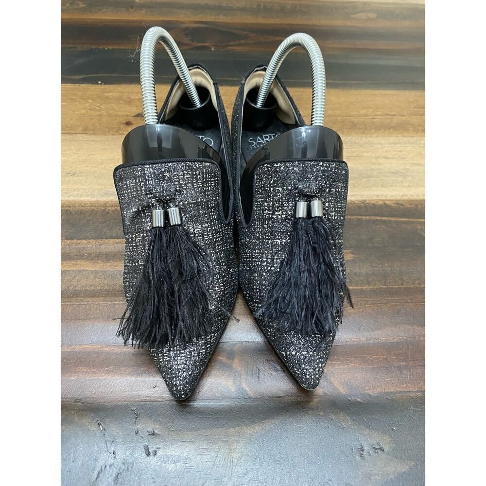 Franco Sarto Hadden Loafers Gray Career Wear Business Casual Women’s Size 7.5 - Picture 4 of 6